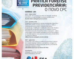 Cursos da ESA/SE colocarão em debate Novo CPC, prática forense previdenciária e sucessão de cotas empresariais