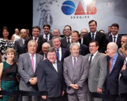 Posse da OAB/SE é prestigiada por diversas autoridades do país