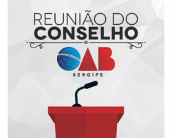 Reunião extraordinária do Conselho Pleno da OAB/SE será realizada nesta terça-feira, 16