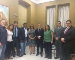 Diretoria da ABRAT visita Seccional