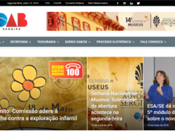 Modernização: OAB/SE lança novo site