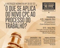 Em maio, cursos da ESA abordarão repercussões do Novo CPC e atualidades dos direitos da diversidade sexual e de gênero