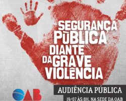 A VOZ DA CIDADANIA NA TRIBUNA LIVRE DA OAB/SE: “SERGIPE NÃO VAI CALAR”