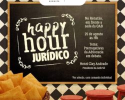 OAB promove Happy Hour Jurídico