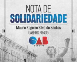 Nota de solidariedade