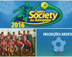 Craques da advocacia sergipana têm até sexta para se inscrever na Copa Society 2016
