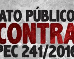 OAB/SE promove mais um ato público contra PEC 241/2016