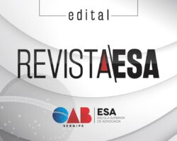 ESA divulga lista de artigos científicos selecionados para revista jurídica