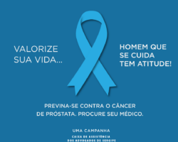 CAASE apoia campanha ‘Novembro Azul’ que destaca a importância dos cuidados com a saúde do homem