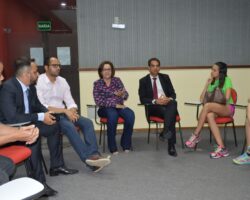 Membros do Clube de Corrida dos Advogados participam de encontro na CAASE