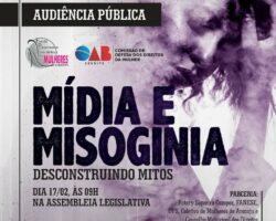 Em audiência pública, OAB/SE colocará em discussão a mídia e a misoginia