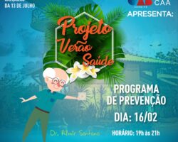 Projeto Verão Saúde: Exames preventivos serão realizados pela SES