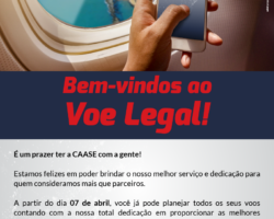 Parceria entre a CAASE e Voe Legal garante facilidade e descontos em passagens aéreas