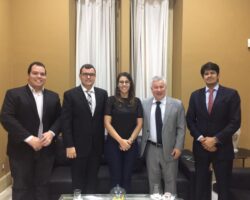 OAB RECEBE VISITA DA PRESIDENTE DA APMSE
