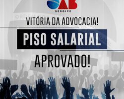 APROVADO PROJETO DE LEI DO PISO SALARIAL ADVOCACIA