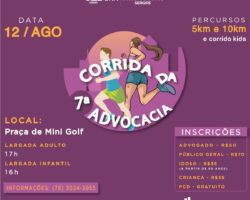 Inscrições abertas para a 7ª Corrida da Advocacia. Participe!