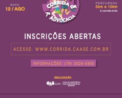 Inscrições abertas para a 7ª Corrida da Advocacia