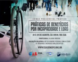 Escola de Advocacia realizará curso sobre prática de benefícios por incapacidade e LOAS