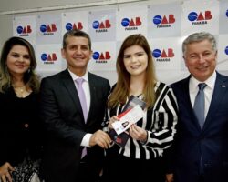 Presidente da OAB Sergipe saúda jovens advogados em solenidade de compromisso na Paraíba