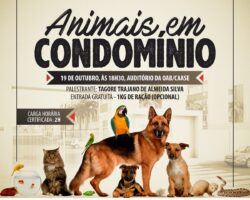 Em palestra gratuita, OAB/SE abordará criação de animais em condomínios