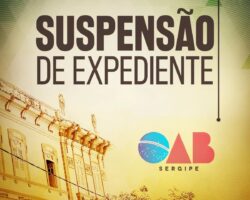 Confira o expediente da OAB e da Justiça Federal em Sergipe nos dias 1º, 2 e 3 de novembro