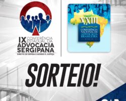 OAB/SE sorteará voucher para Conferência Nacional da Advocacia