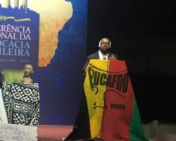 Conselheiro federal da OAB/SE ministra palestra no I Encontro da Advocacia Negra