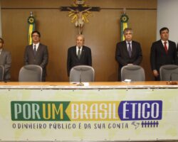 OAB/SE marca presença no encerramento do fórum “Por um Brasil ético”