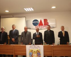 Presidente da OAB/SE destaca parceria com Conal em posse da sua nova diretoria