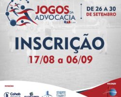 CAASE abre inscrições para Jogos da Advocacia 2018