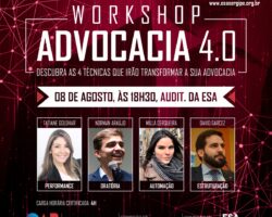 Tecnologia e transformação da classe em debate: Workshop Advocacia 4.0 acontecerá em Aracaju