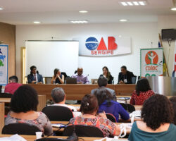 OAB/SE participa de seminário sobre formas de violência e seus reflexos na sociedade