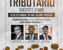 Debate Tributário: OAB/SE apresenta novo curso no interior do estado