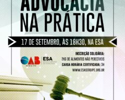 Curso abordará advocacia criminal, Juizado Especial Cível e sustentação oral na prática