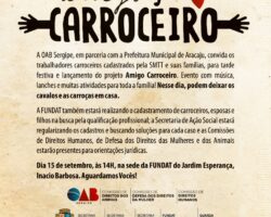OAB/SE inicia neste mês ações do projeto “Amigo Carroceiro”