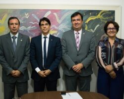 Presidências da OAB/SE e CAA/SE fazem visita de cortesia a Defensor Público-Geral eleito