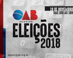 Eleições da OAB/SE acontecem nesta segunda-feira, 19, em seis municípios do Estado