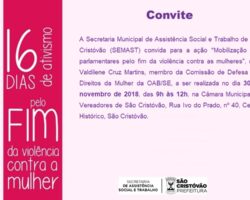 Comissão de Defesa dos Direitos da Mulher reforça o combate à violência contra a mulher no mês de novembro