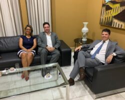 OAB recebe visita dos representantes do IBCCRIM e da ABRACRIM