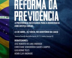OAB realiza debate sobre Reforma da Previdência nesta terça, 23