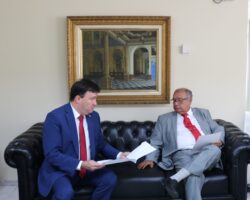 Diretoria da OAB se reúne com presidente do TJSE e leva pleitos de interesse da advocacia sergipana