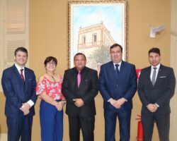 Diretoria da OAB recebe visita do vereador Américo de Deus e discute soluções para a questão da taxa de esgoto
