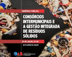 Resíduos sólidos: consórcios intermunicipais e a gestão integrada serão temas de audiência pública