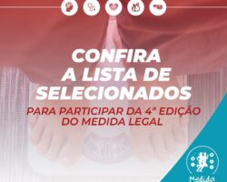 Medida Legal divulga lista dos selecionados para a 4ª edição
