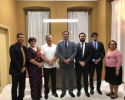 Diretoria da OAB/SE recebe visita do deputado Iran Barbosa