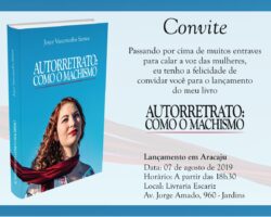 Membro da Comissão de Defesa dos Direitos da Mulher da OAB/SE lançará livro sobre enfrentamento ao machismo