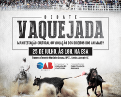 Manifestação cultural ou violação dos direitos dos animais: evento debaterá aspectos legais acerca da vaquejada