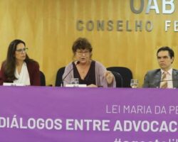 OAB/SE tem participação ativa no seminário “Lei Maria da Penha: Diálogos entre Advocacia e Magistratura”