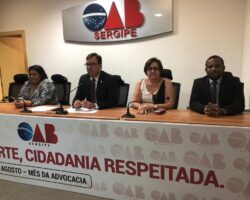 Membros de comissões especiais, regionais e temáticas da OAB/SE alinham diretrizes com representantes da Ordem, CAASE e ESA