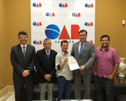 Diretoria da OAB recebe visita de cortesia dos representantes do Sindijor